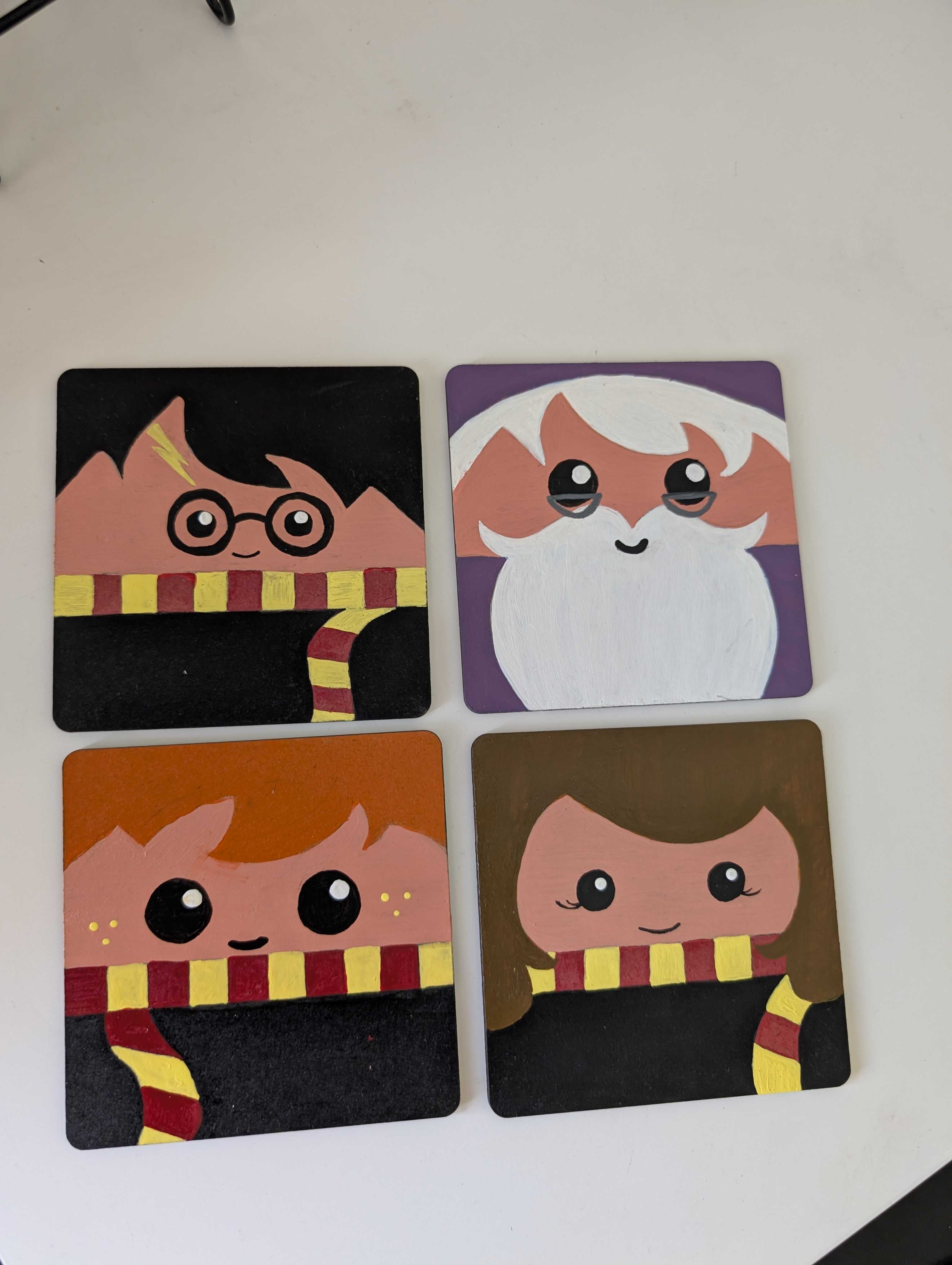 Handmade Harry Potter Coasters