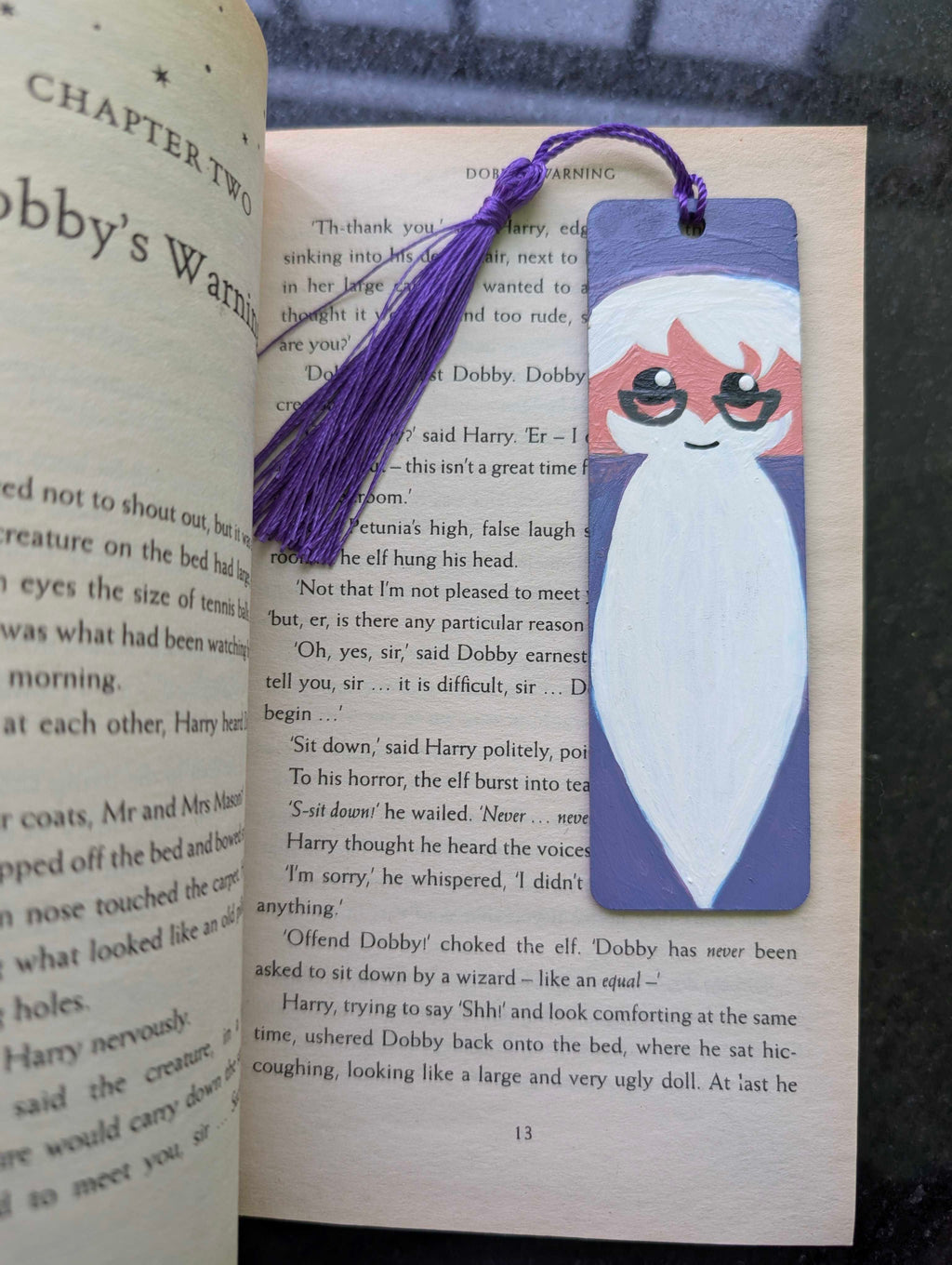 Albus Dumbledore Handmade Bookmarks