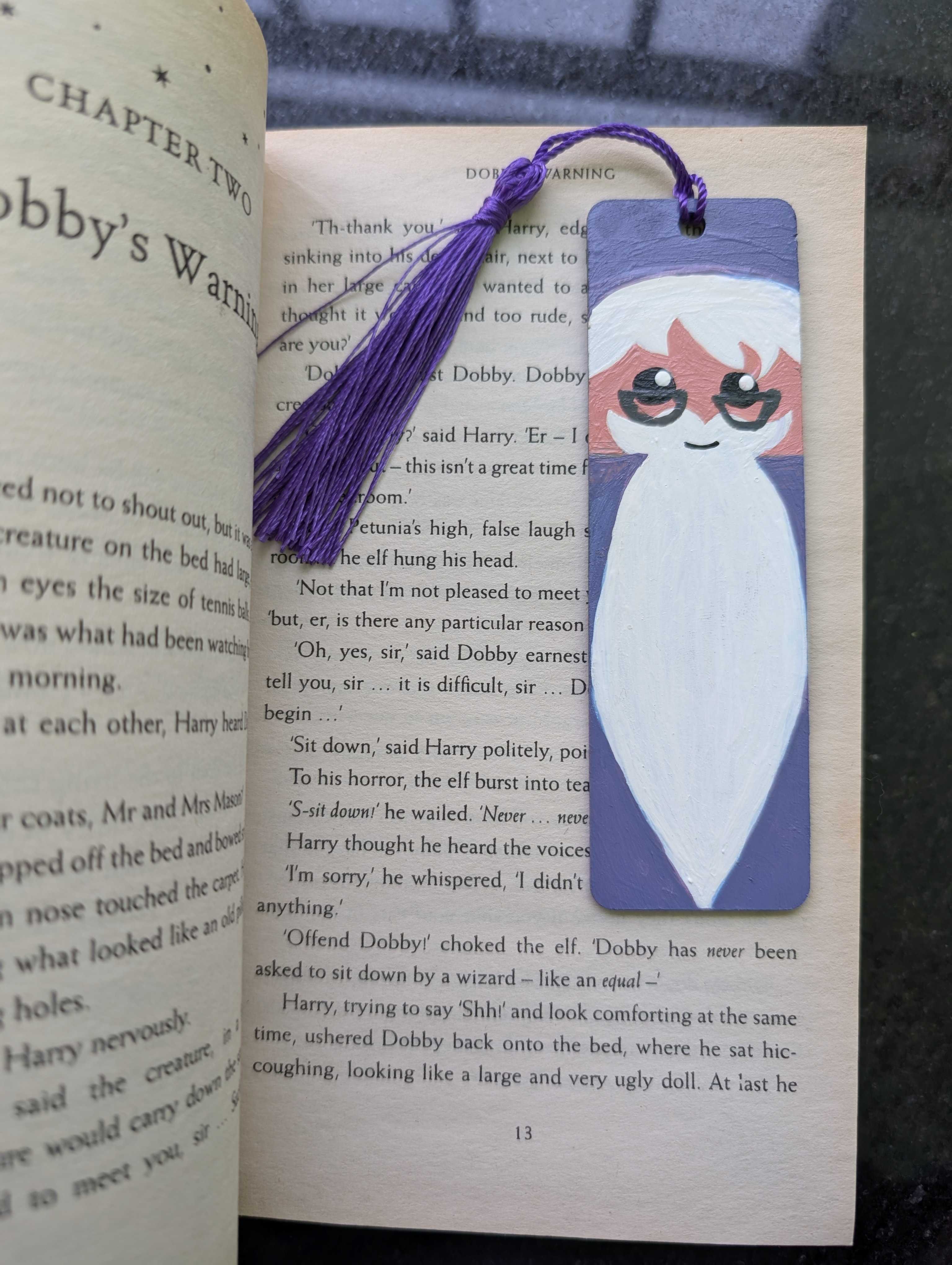 Albus Dumbledore Handmade Bookmarks