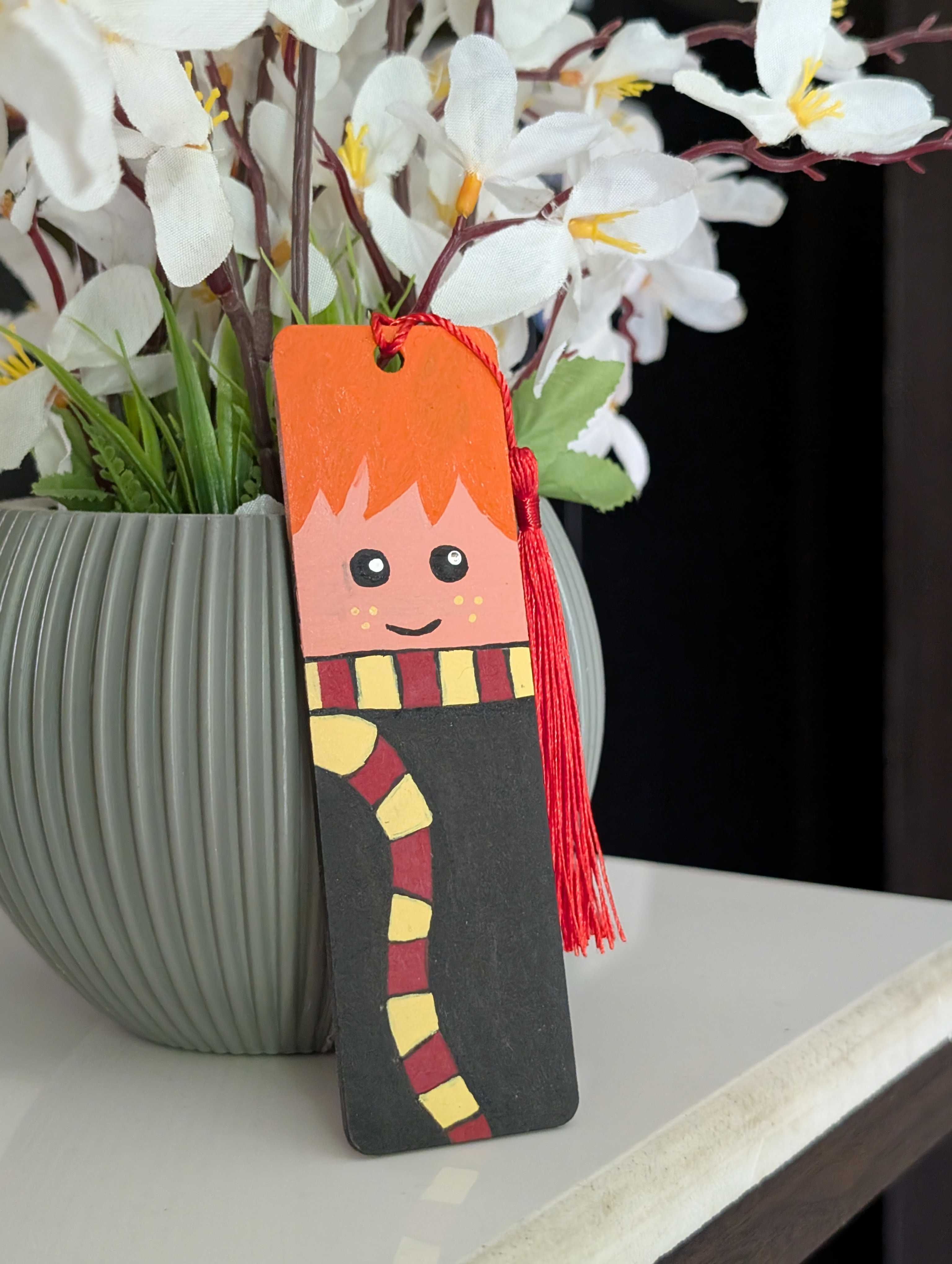 Ron Weasely Handmade Bookmark