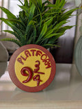 Platform no. 9 3/4 Handmade Fridge Magnet- Harry Potter Themed