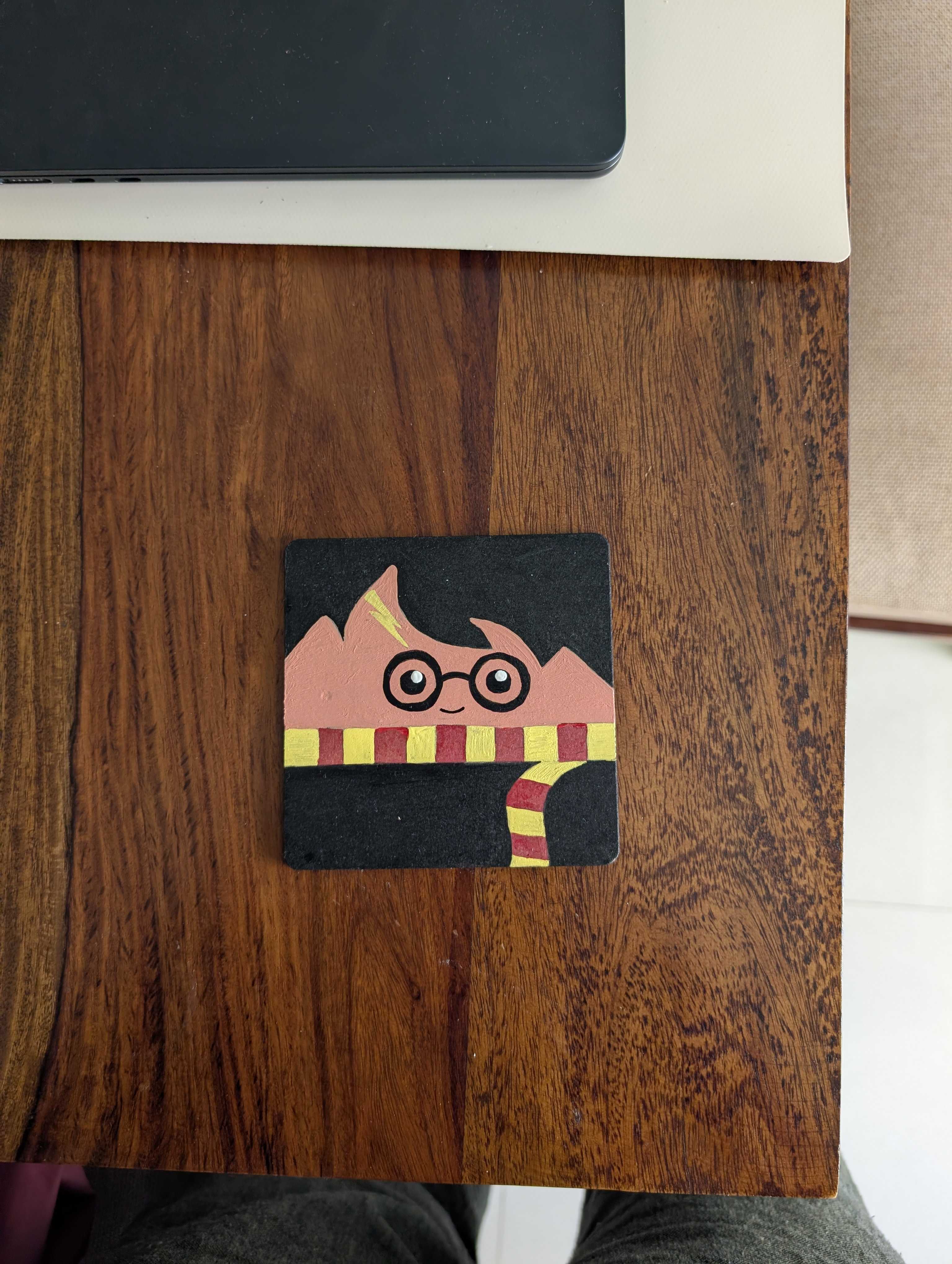 Handmade Harry Potter Coasters- Set of 4