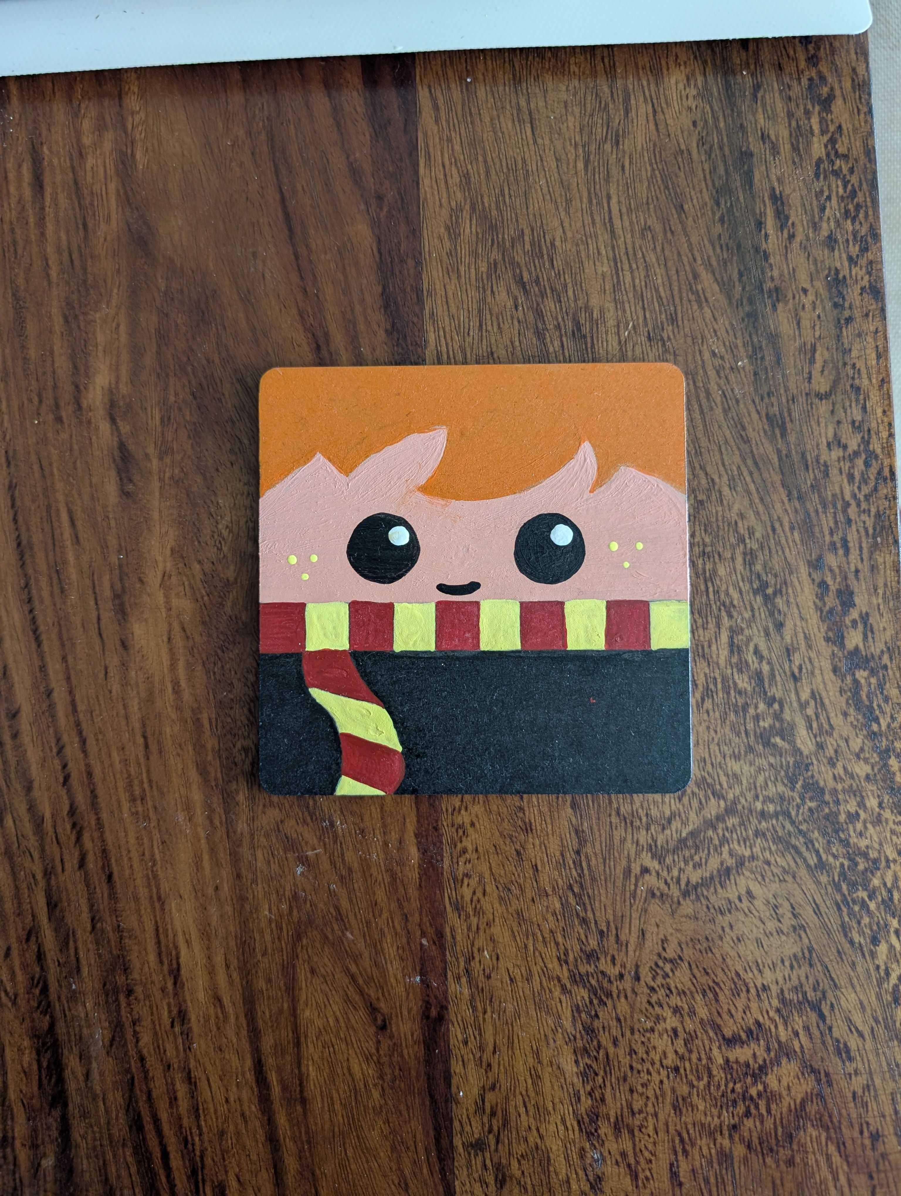 Handmade Harry Potter Coasters- Set of 4